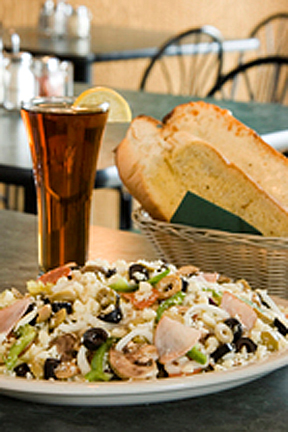 Order Antipasto Supreme Salad food online from Mansetti's Pizza & Pasta store, Saint Francis on bringmethat.com