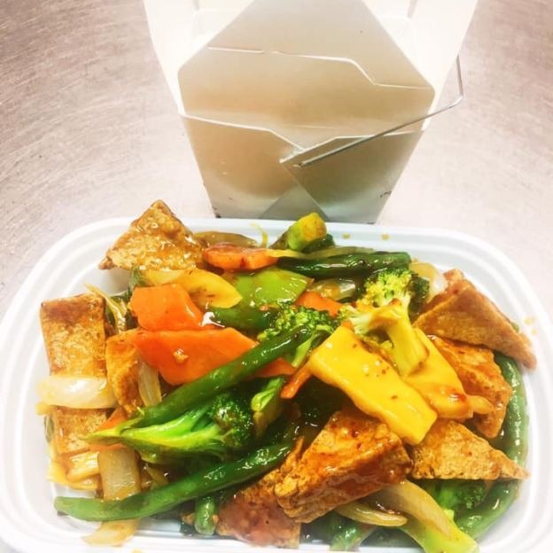 China King Scottsville 84. Bean Curd with Garlic Sauce Vegetable