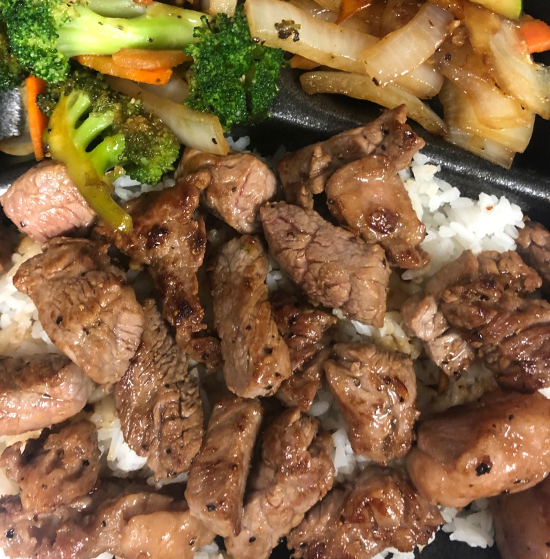 Hibachi Kitchen Build Your Entree
