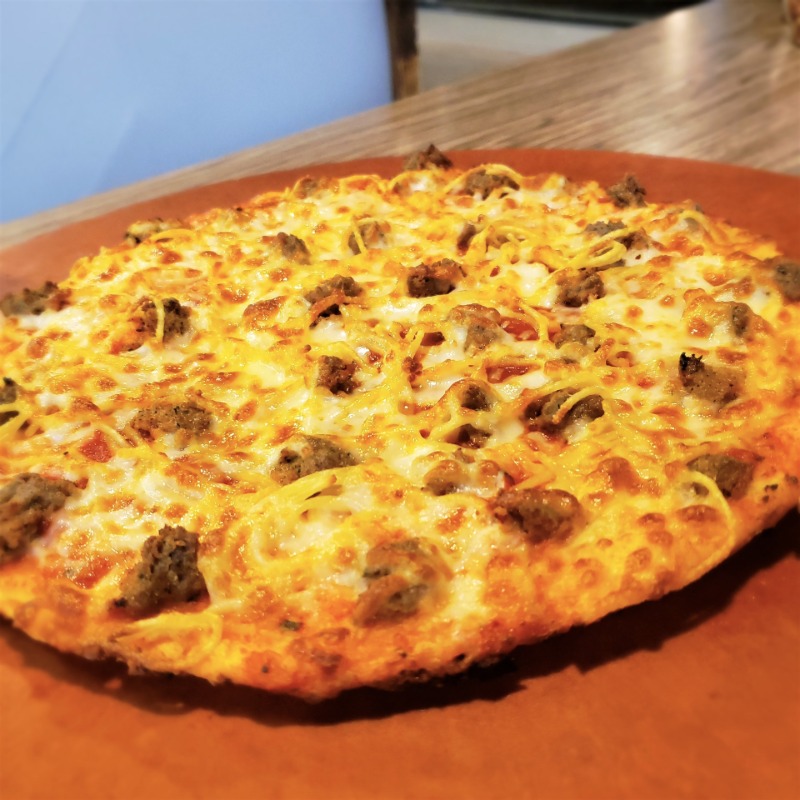 Al's Pizza Spaghetti and Meatball Pizza Pizza