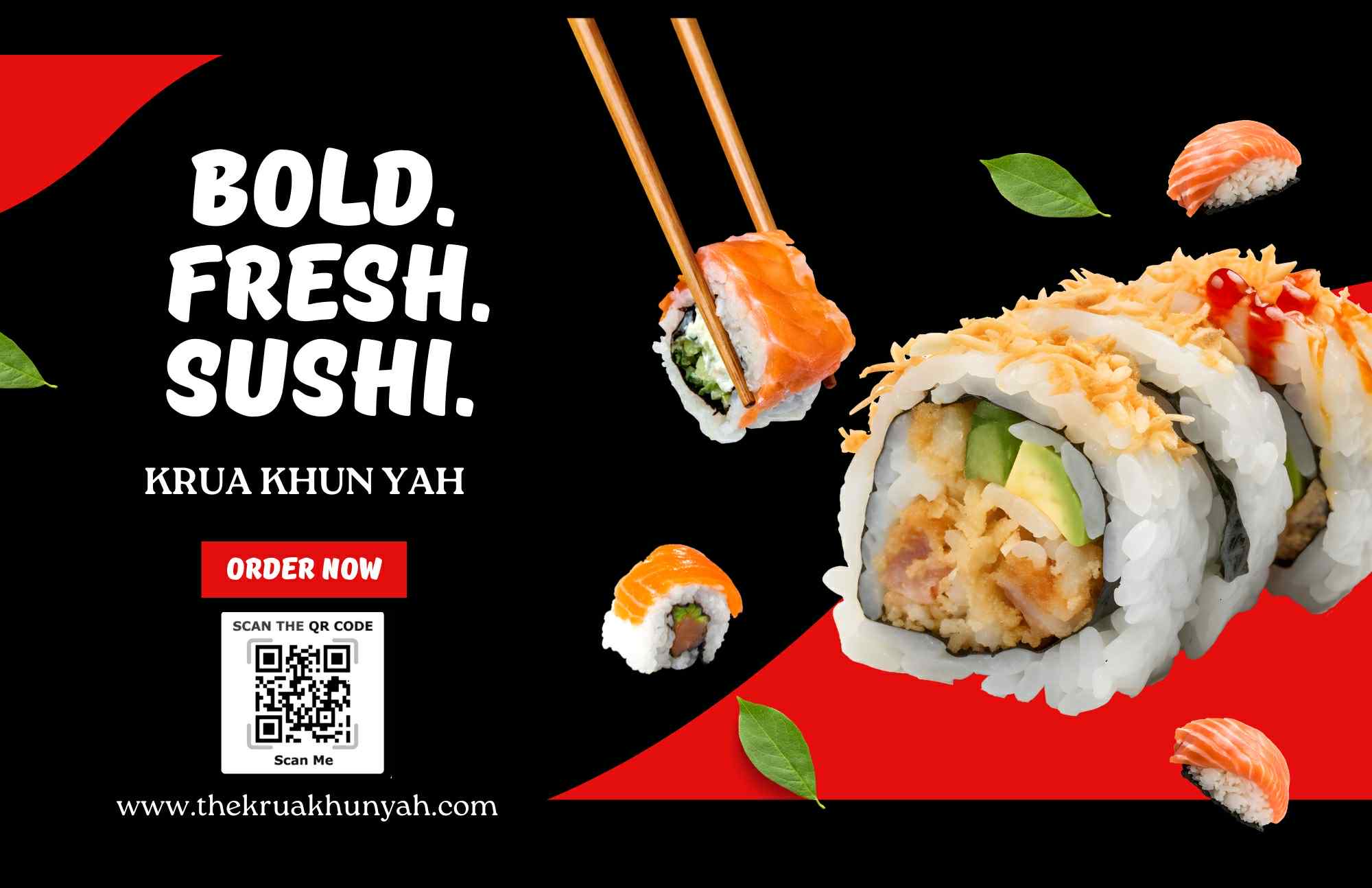 ์New Sushi Menu