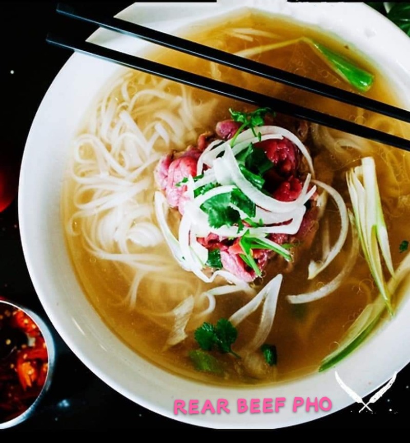 Lemongrass Asian Grill Burlington Rare Beef Rice Noodle Soup All