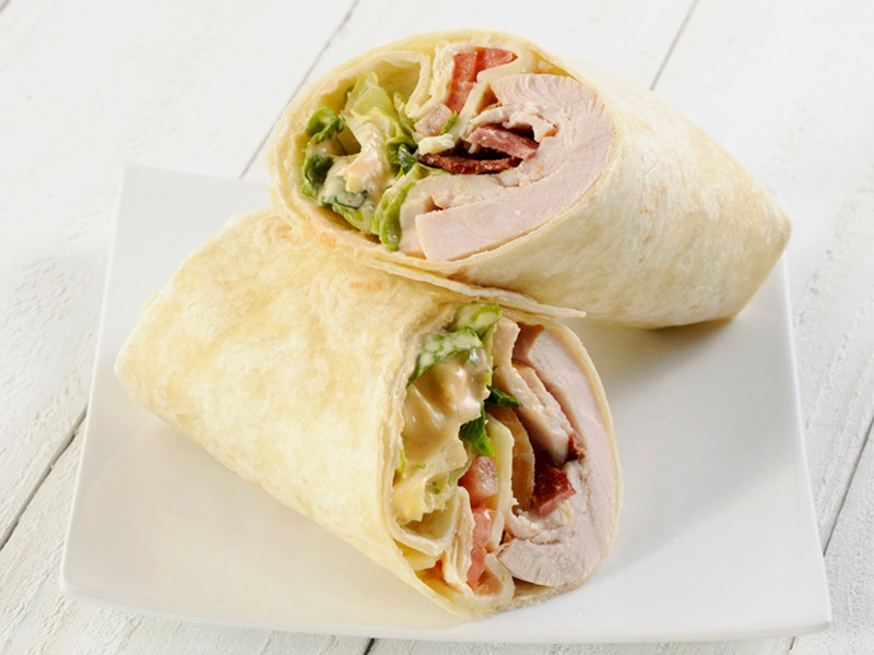 Nature's Table Colonnades Texas Club Wrap Whole Gourmet Wraps Lunch