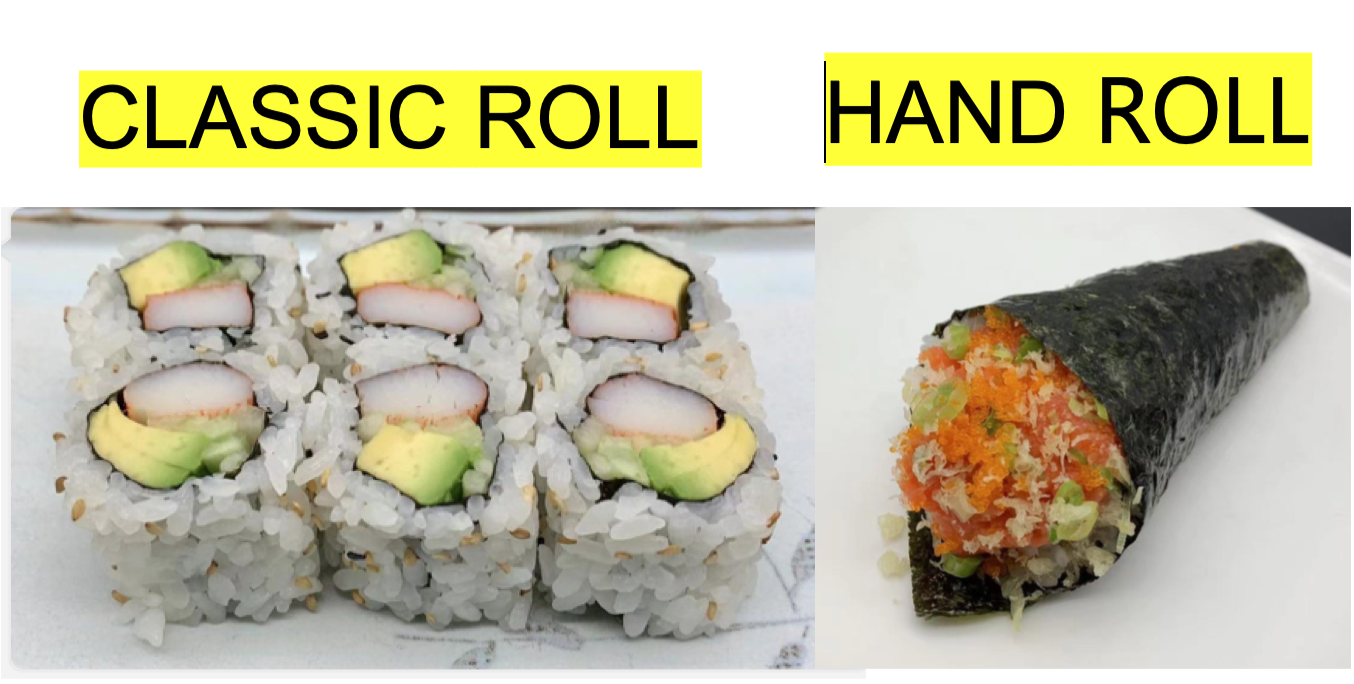 Raw Classic Rolls & Hand Rolls