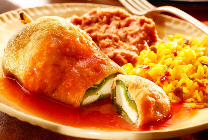 Palenque Mexican Restaurant Chile Relleno Palenque Specials Lunch