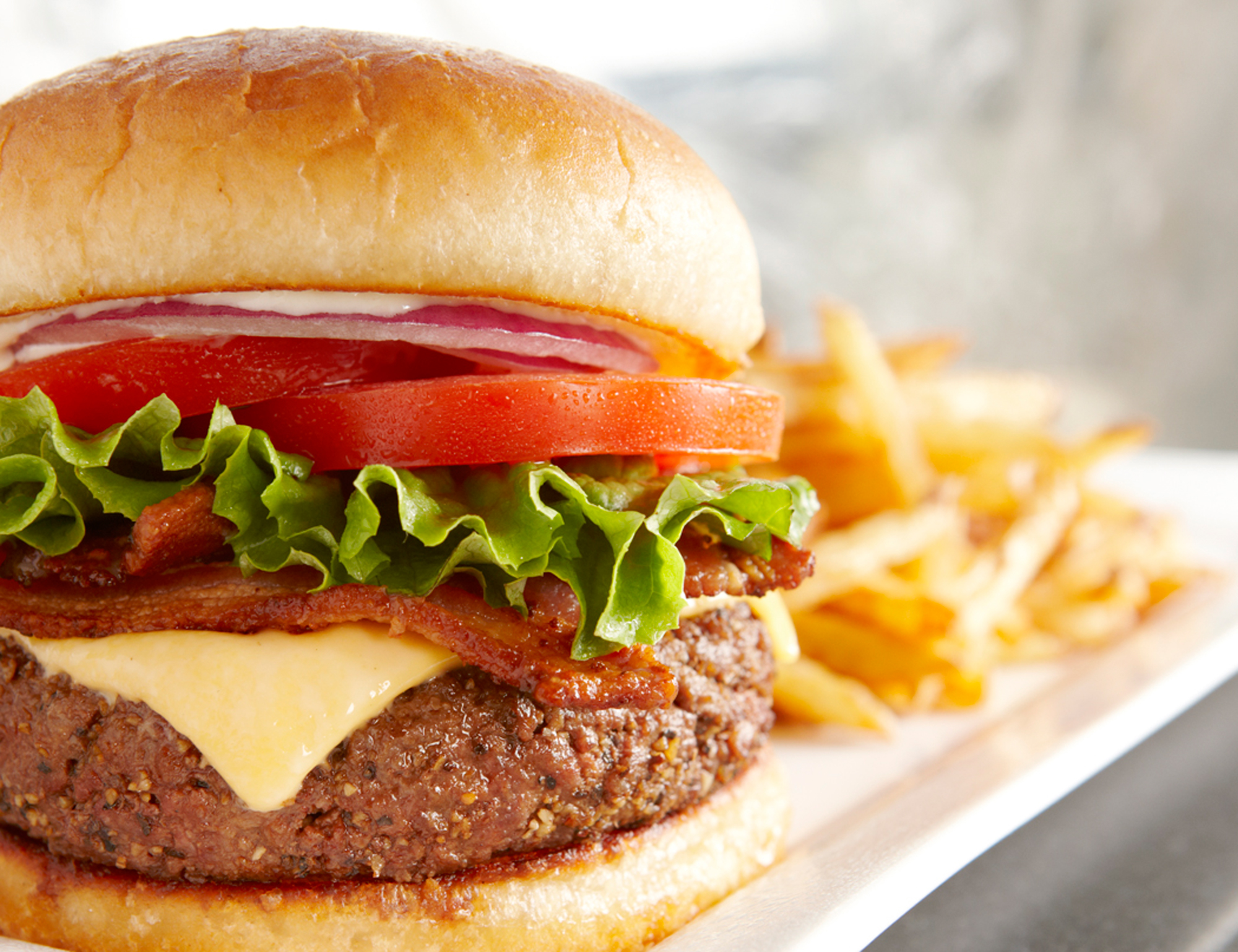 "CREATE YOUR OWN" BURGER